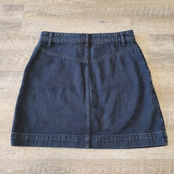 NWT BDG | UO Denim Zipper Front Skirt Cotton | Sz. S - Picture 6 of 7